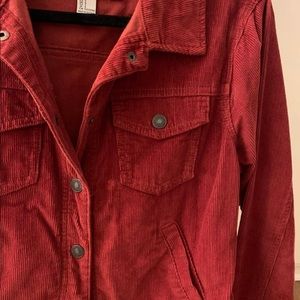 Red Corduroy Jacket
